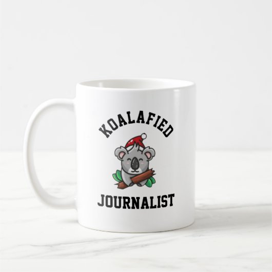 Koalafied Journalist Kaffeetasse (Links)