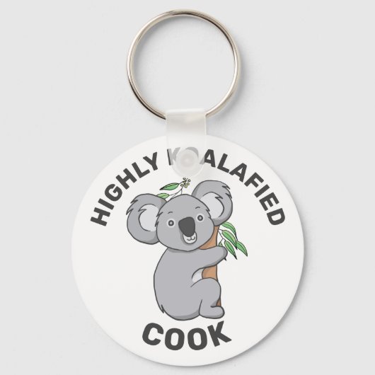 Koalafied Koala Qualified Cook Schlüsselanhänger (Vorderseite)