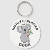 Koalafied Koala Qualified Cook Schlüsselanhänger (Rückseite)