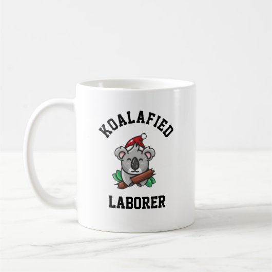 Koalafied Laborant Kaffeetasse (Links)