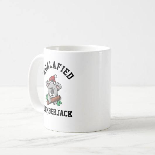 Koalafied Lumberjack Kaffeetasse (Vorderseite Links)