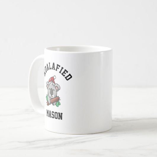 Koalafied Mason Kaffeetasse (Vorderseite Links)