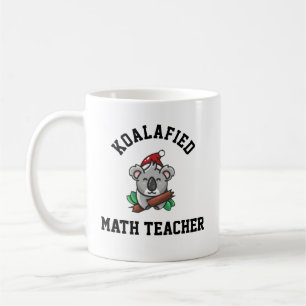 Koalafied Math Teacher Kaffeetasse