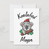 Koalafied Mayor Card Karte (Vorderseite)