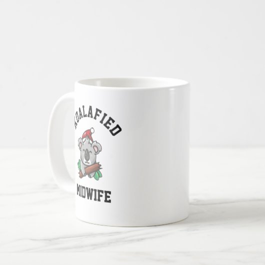 Koalafied Midfrau Kaffeetasse (Vorderseite Links)