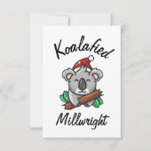 Koalafied Millwright Card Karte (Vorderseite)