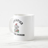 Koalafied Network Engineer Kaffeetasse (Vorderseite Links)