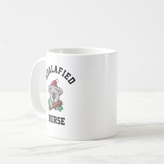 Koalafied Nurse Kaffeetasse (Vorderseite Links)