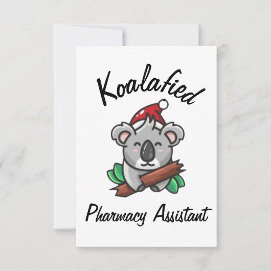 Koalafied Pharmacy Assistenzkarte Karte (Vorderseite)