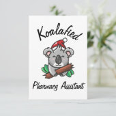 Koalafied Pharmacy Assistenzkarte Karte (Stehend Vorderseite)