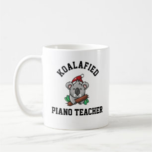 Koalafied Piano Teacher Kaffeetasse