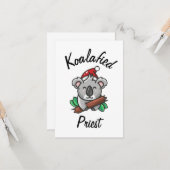 Koalafied Priester Card Karte (Vorderseite/Rückseite Beispiel)