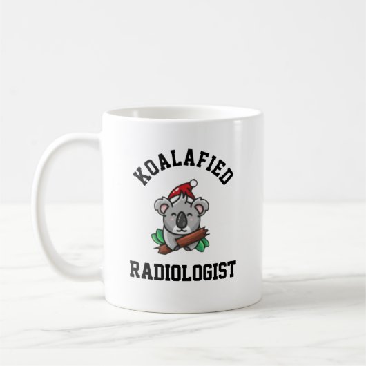 Koalafied Radiologist Kaffeetasse (Links)