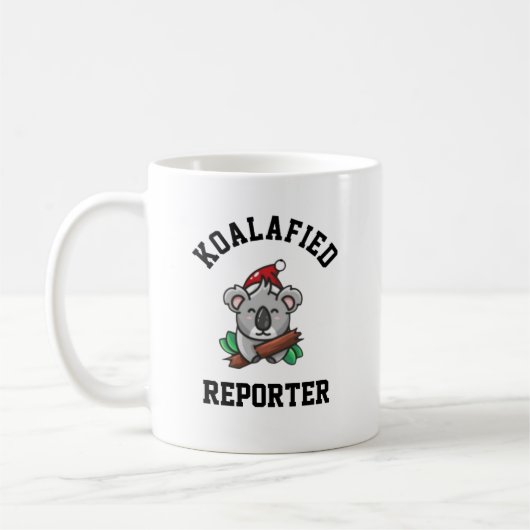 Koalafied Reporter Kaffeetasse (Links)