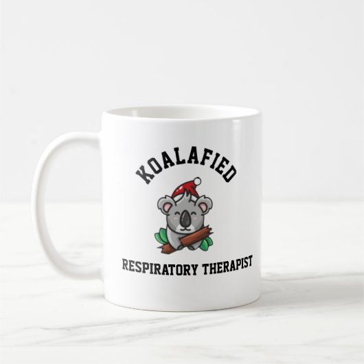 Koalafied Respiratory Therapy Kaffeetasse (Links)