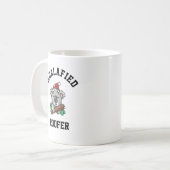 Koalafied Roofer Kaffeetasse (Vorderseite Links)
