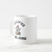 Koalafied School Nurse Kaffeetasse (Vorderseite Links)