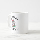 Koalafied Scientist Kaffeetasse (Vorderseite Links)