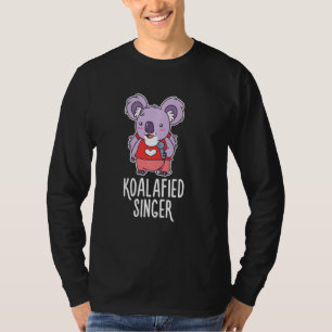 Koalafied Singer Koala Bear Karaoke Sound T-Shirt