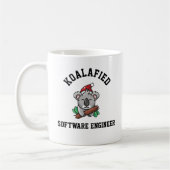Koalafied Software Engineer Kaffeetasse (Links)