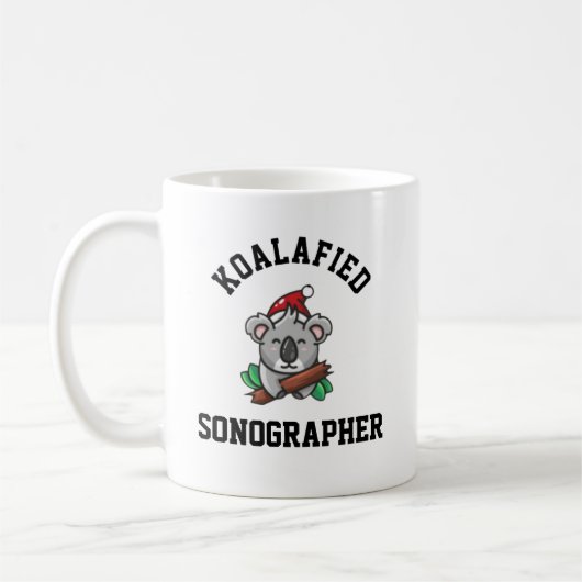 Koalafied Sonographer Kaffeetasse (Links)
