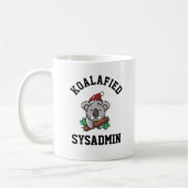 Koalafied Sysadmin Kaffeetasse (Links)