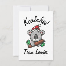 Koalafied Team Leader Card