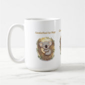 *"Koalafied to Nap – Cute Sleepy Koala Kaffeetasse (Links)