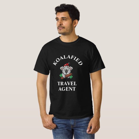 Koalafied Travel Agent T - Shirt (Vorne ganz)