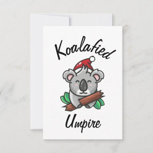 Koalafied Umpire Card Karte (Vorderseite)