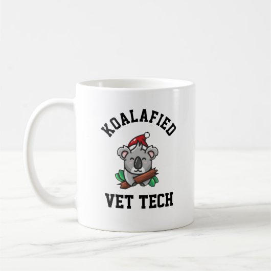 Koalafied Vet Tech Kaffeetasse (Links)