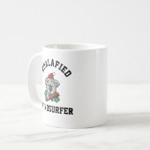 Koalafied Windsurfer Kaffeetasse (Vorderseite Links)