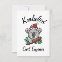 Koalafied Zivil Engineer Card