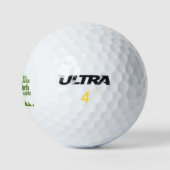 Koalafied zu klettern, Funny Cool Koala Golfball (Logo)