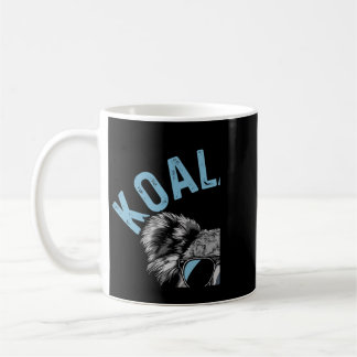 Koalafied zur Party lustige Koala-Wortspiel-Sonnen Kaffeetasse