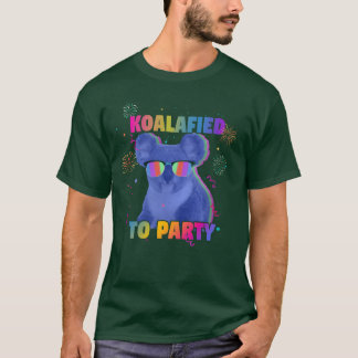 Koalafiedo Party Animal Wortspiel Familie T-Shirt