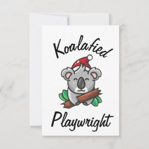 Koalafizierte Dramatikerkarte Karte
