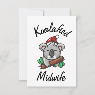 Koalafizierte Hebamme Karte