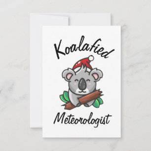 Koalafizierte Meteorologe Karte