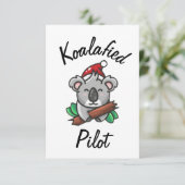 Koalafizierte Pilotenkarte Karte (Stehend Vorderseite)
