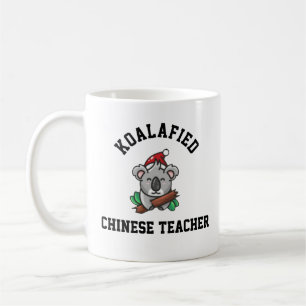 Koalafizierter chinesischer Lehrer  Kaffeetasse