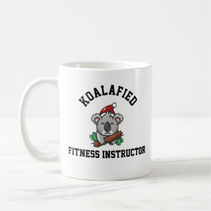 Koalafizierter Fitness-Trainer Kaffeetasse
