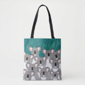 Koalas Allover Tasche (Vorderseite)