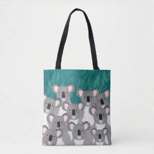 Koalas Allover Tasche