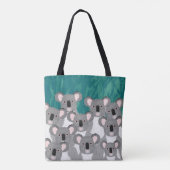 Koalas Allover Tasche (Rückseite)