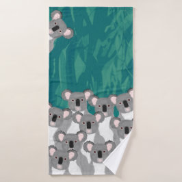 Koalas Badetuch Badehandtuch