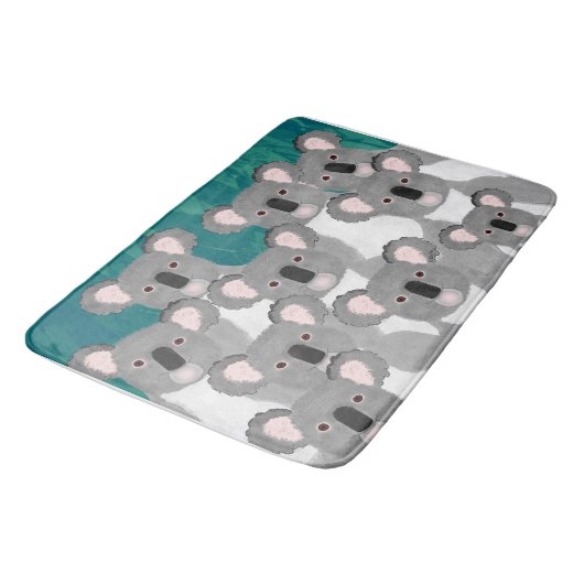 Koalas Bath Mat Badematte (Schrägansicht)
