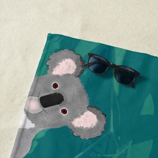 Koalas Beach Handtuch (Beispiel)