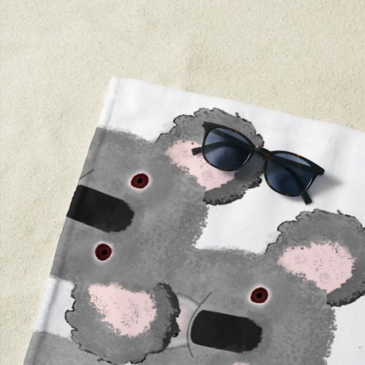 Koalas Beach Handtücher (Beispiel)