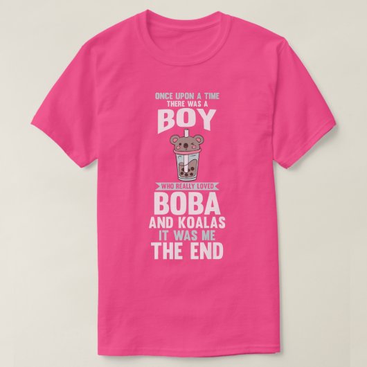 Koalas Bubble Tea  1360 T-Shirt (Design vorne)